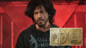 shah rukh khan, srk, shah rukh khan gold coin,