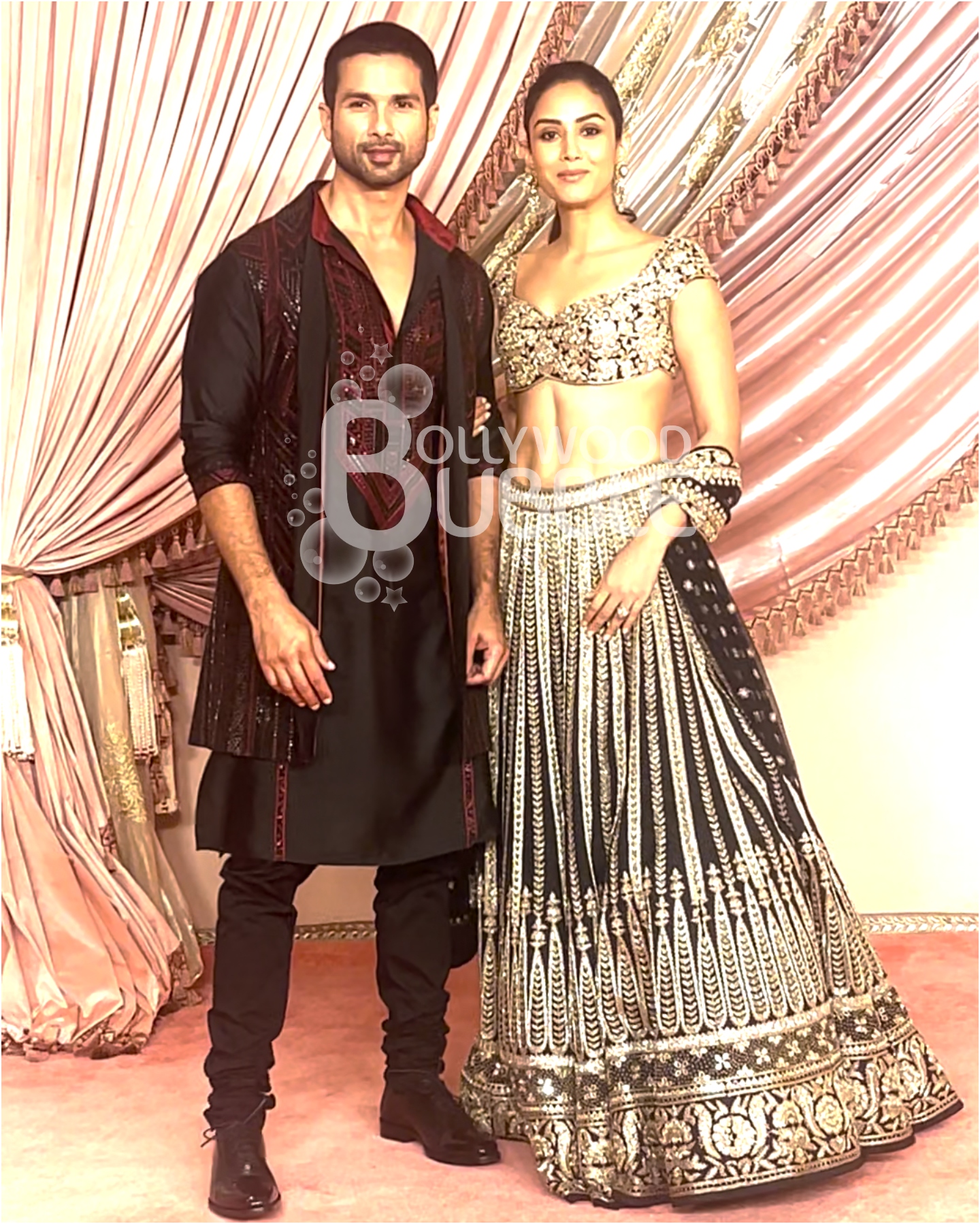 Shahid Kapoor & Mira Rajput at Anant Ambani and Radhika Merchant's Sangeet ceremony