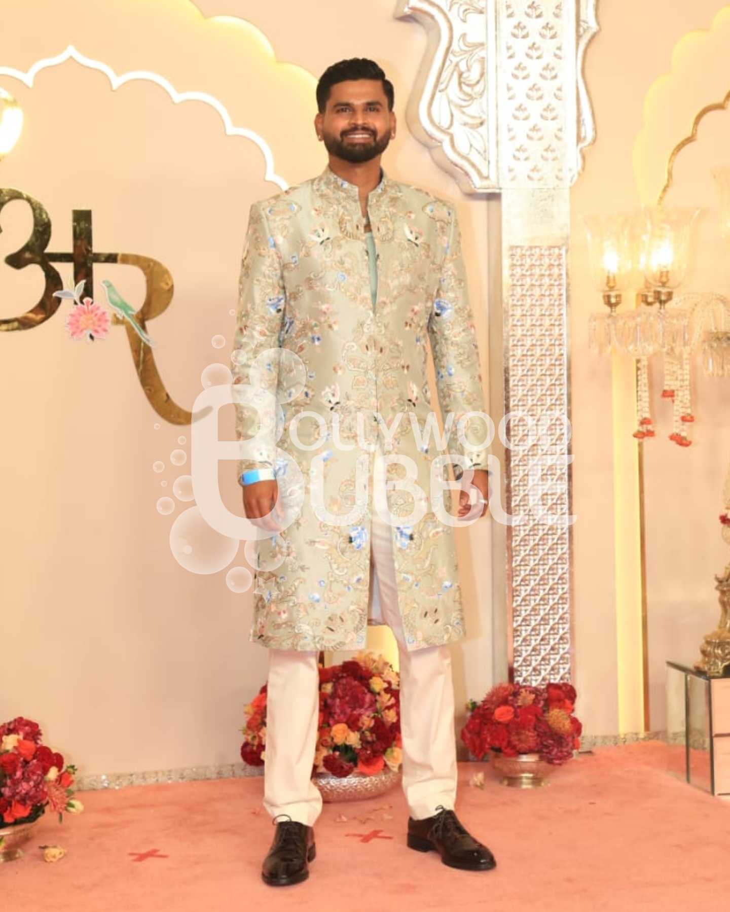 Shreyas Iyer at Anant Ambani-Radhika Merchant wedding