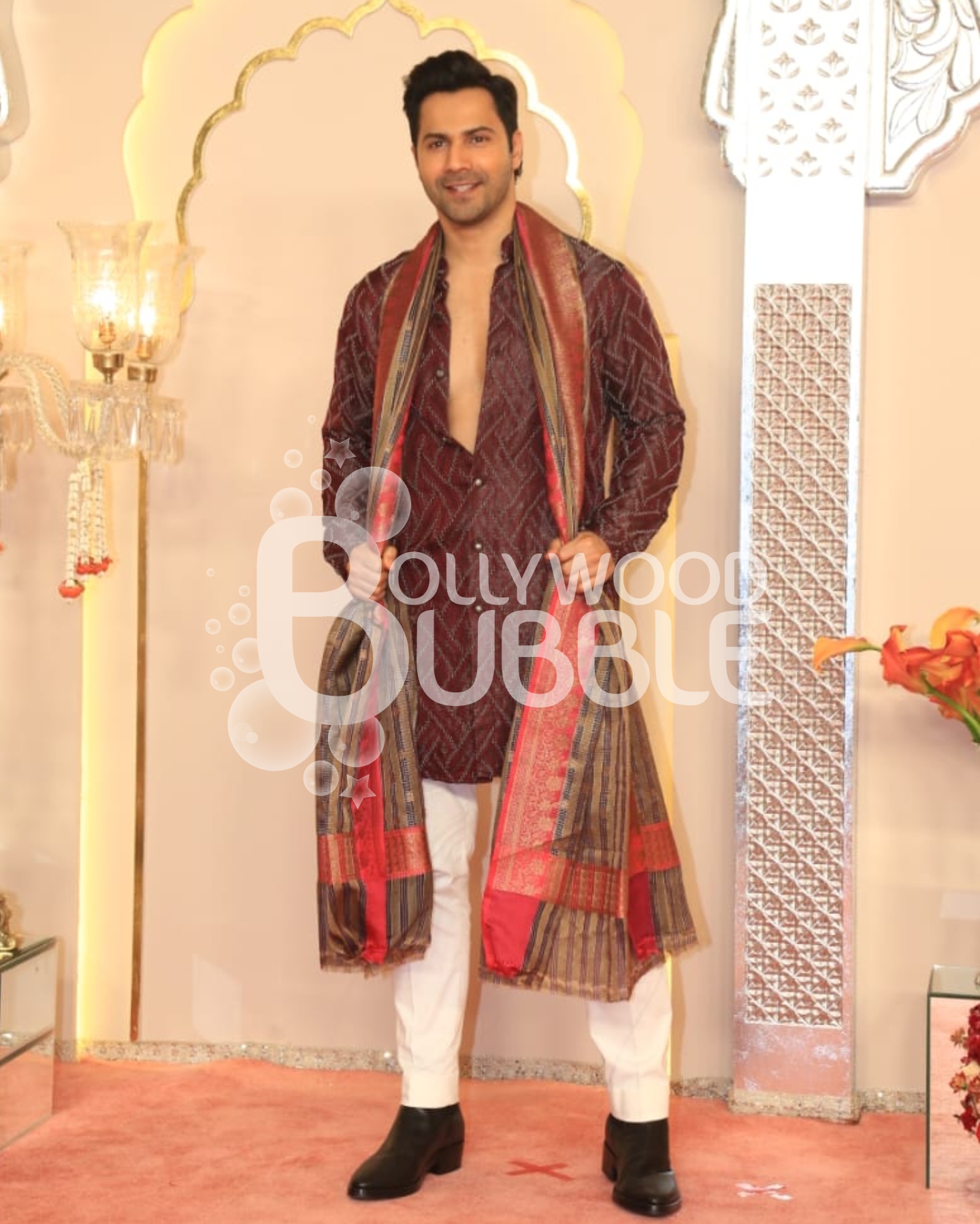 Varun Dhawan looks dashing at Anant Ambani-Radhika Merchant wedding