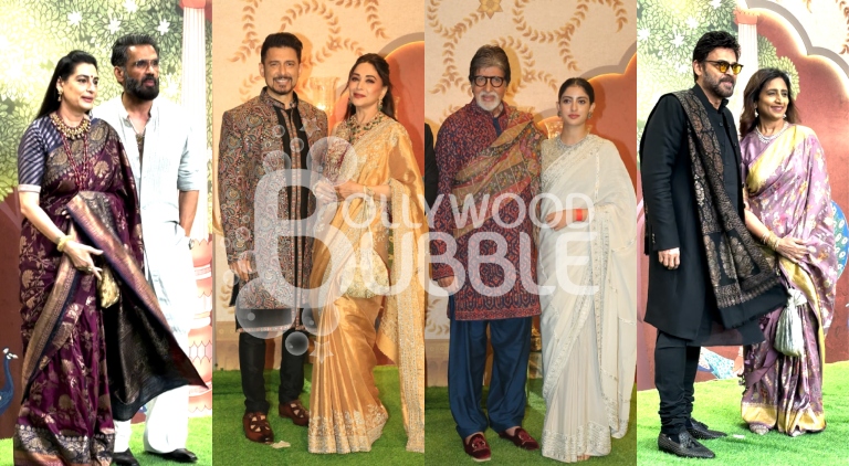 venkatesh, madhuri dixit, suniel shetty, anant radhika aashirwad ceremony,