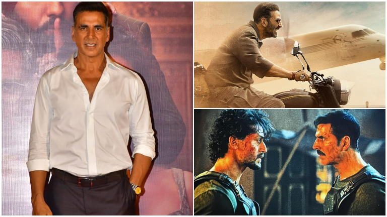 Akshay Kumar comments on Sarfira, Bade Miyan Chote Miyan box office failures; says, “Kaam karte rahunga, till they have to shoot me down”