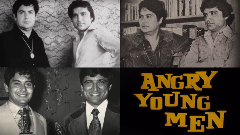 javed akhtar, salim khan, salim-javed, angry young men,