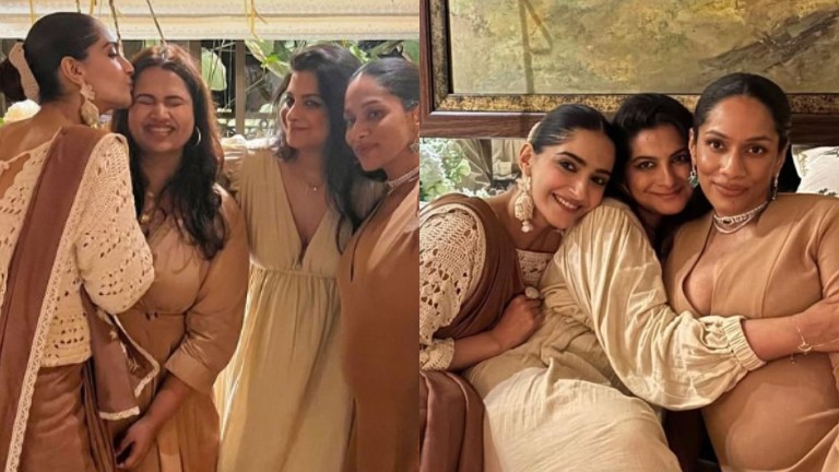 masaba gupta, masaba gupta baby shower, sonam kapoor, rhea kapoor, neena gupta,