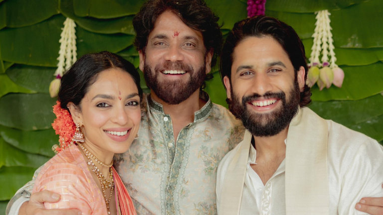 nagarjuna, naga chaitanya, sobhita dhulipala