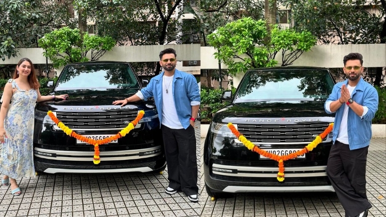 rahul vaidya, disha and rahul, rahul new suv car, rahul vaidya buys new car, rahul at ambani wedding, rahul with disha, rahul bigg boss 14