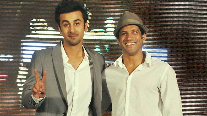 Ranbir Kapoor and Farhan Akhtar