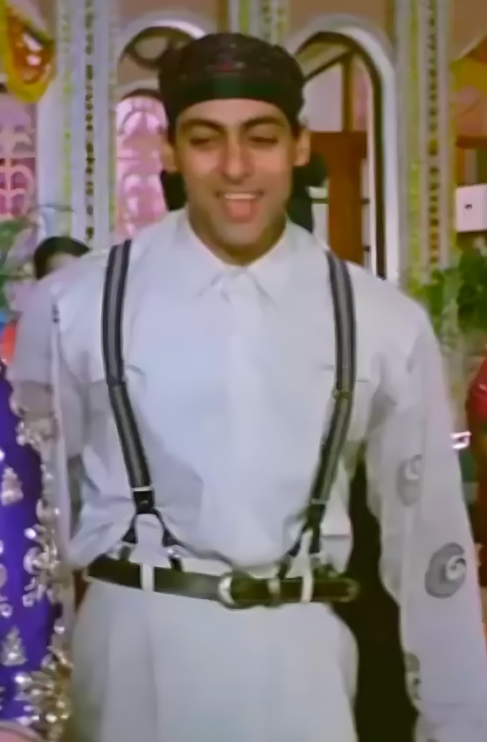 Salman Khan rocks the shirt with suspenders look