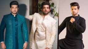 karan kundrra, kanran kundrra fashion, karan kundrra traditional looks,