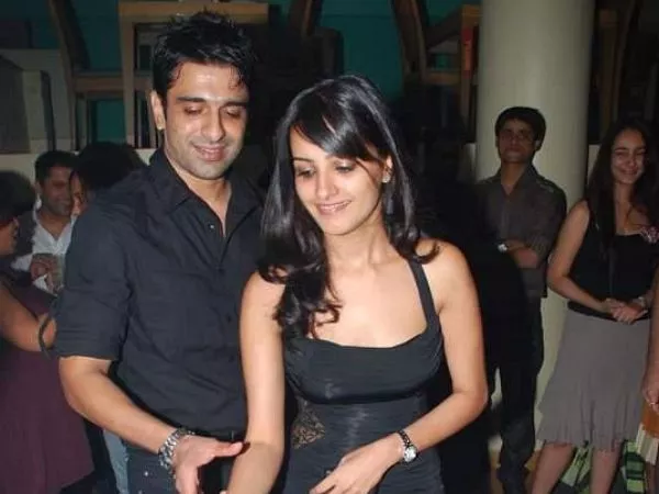 Anita Hassanandani with Eijaz Khan