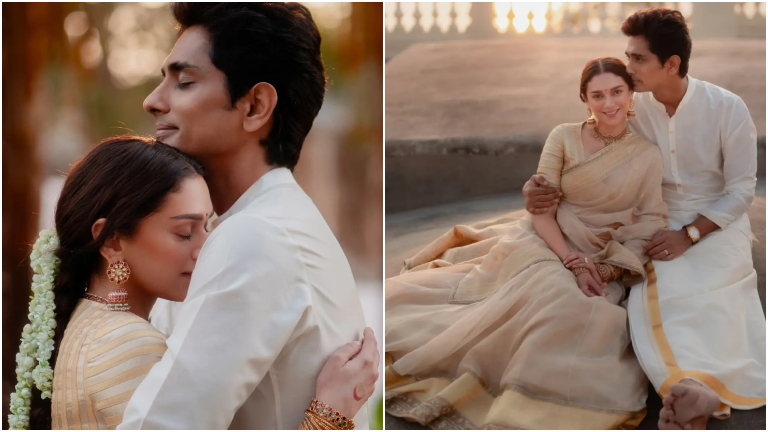 aditi rao hydari, siddharth, aditi rao hydari siddharth wedding, aditi rao hydari siddharth wedding photos,