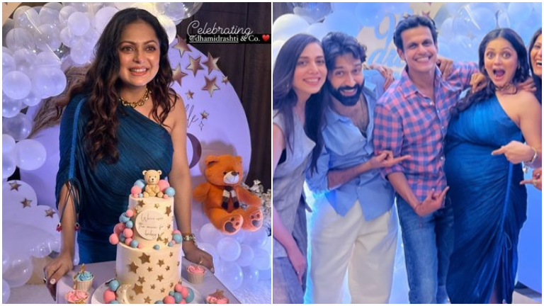 drashti dhami, drashti dhami baby shower, drashti dhami pregnancy