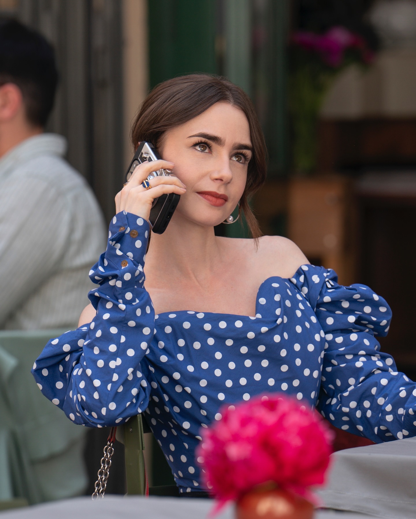 Lily Collins from Emily In Paris season 4