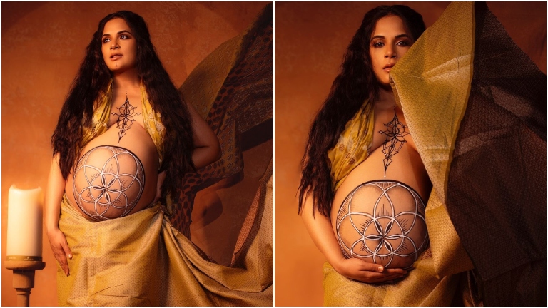 richa chadha, richa chadha daughter, richa chadha baby bump