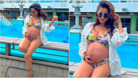 rubina dilaik, rubina dilaik pregnancy, rubina dilaik baby bump