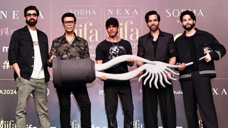 shah rukh khan, karan johar, rana daggubati, siddhant chaturvedi, abhishek banerjee, iifa awards 2024, iifa awards,