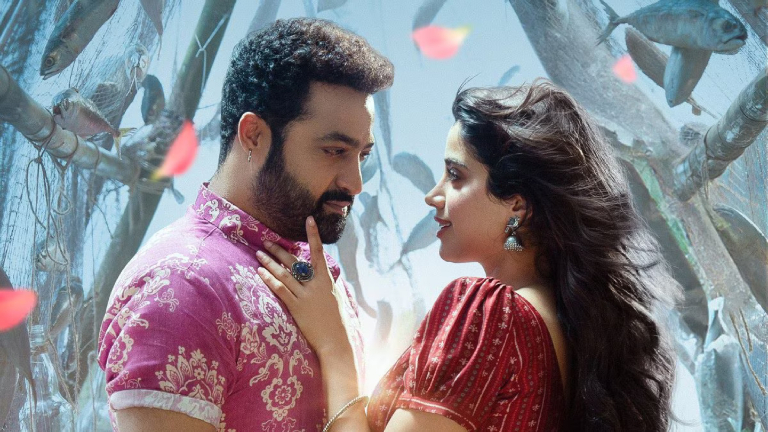 Jr NTR praises Devara co-star Janhvi Kapoor for being “hungry to give her best” despite initial nervousness