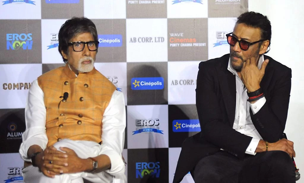 Amitabh Bachchan and Jackie Shroff