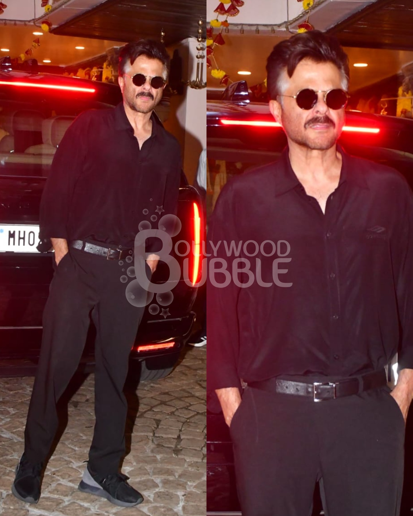 Anil Kapoor looks dapper in black for Karwa Chauth 2024