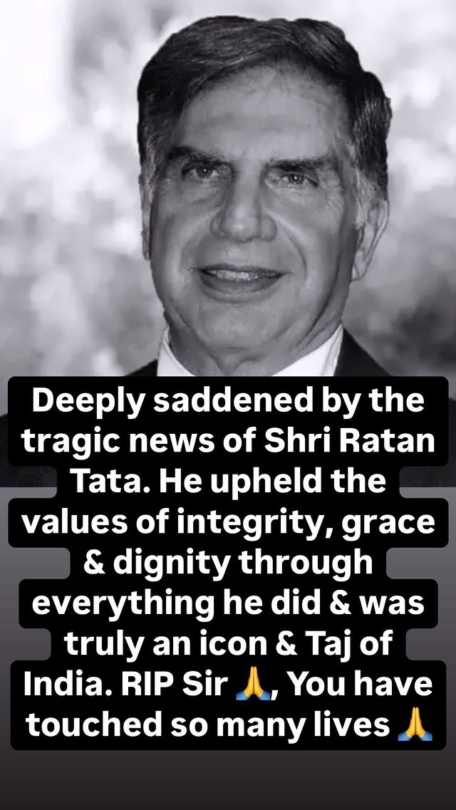 Anushka Sharma remembers Ratan Tata