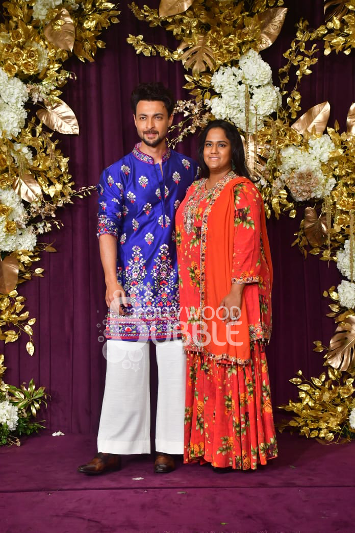 Arpita Khan Sharma with husband Aayush Sharma