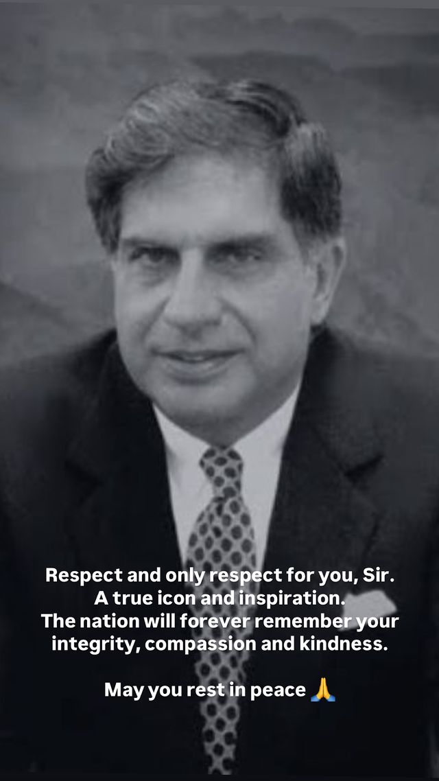 Diana Penty remembers Ratan Tata