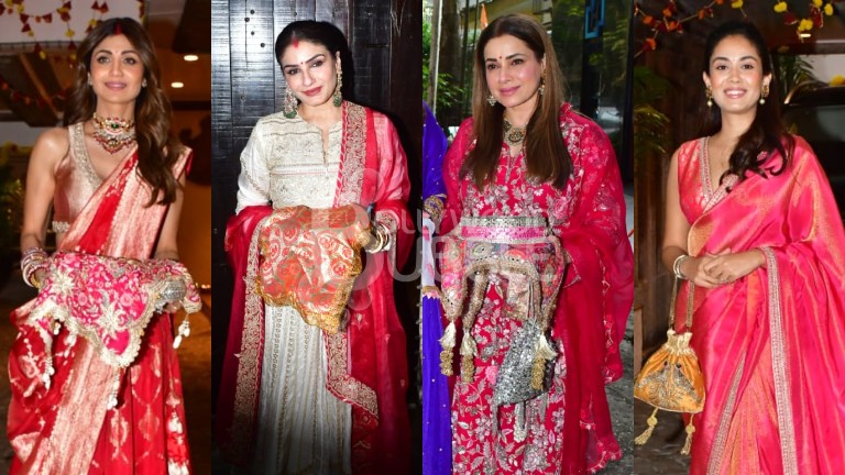 karwa chauth, shilpa shetty, mira kapoor, neelam kothari, raveena tandon,