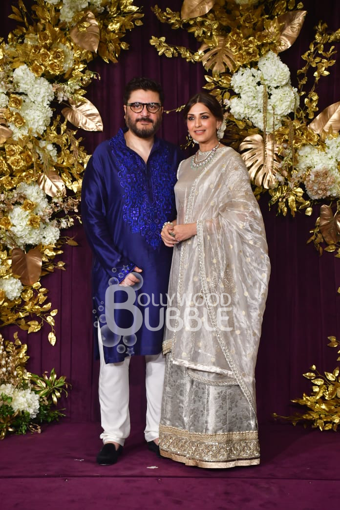 Sonali Bendre with husband Goldie Behl