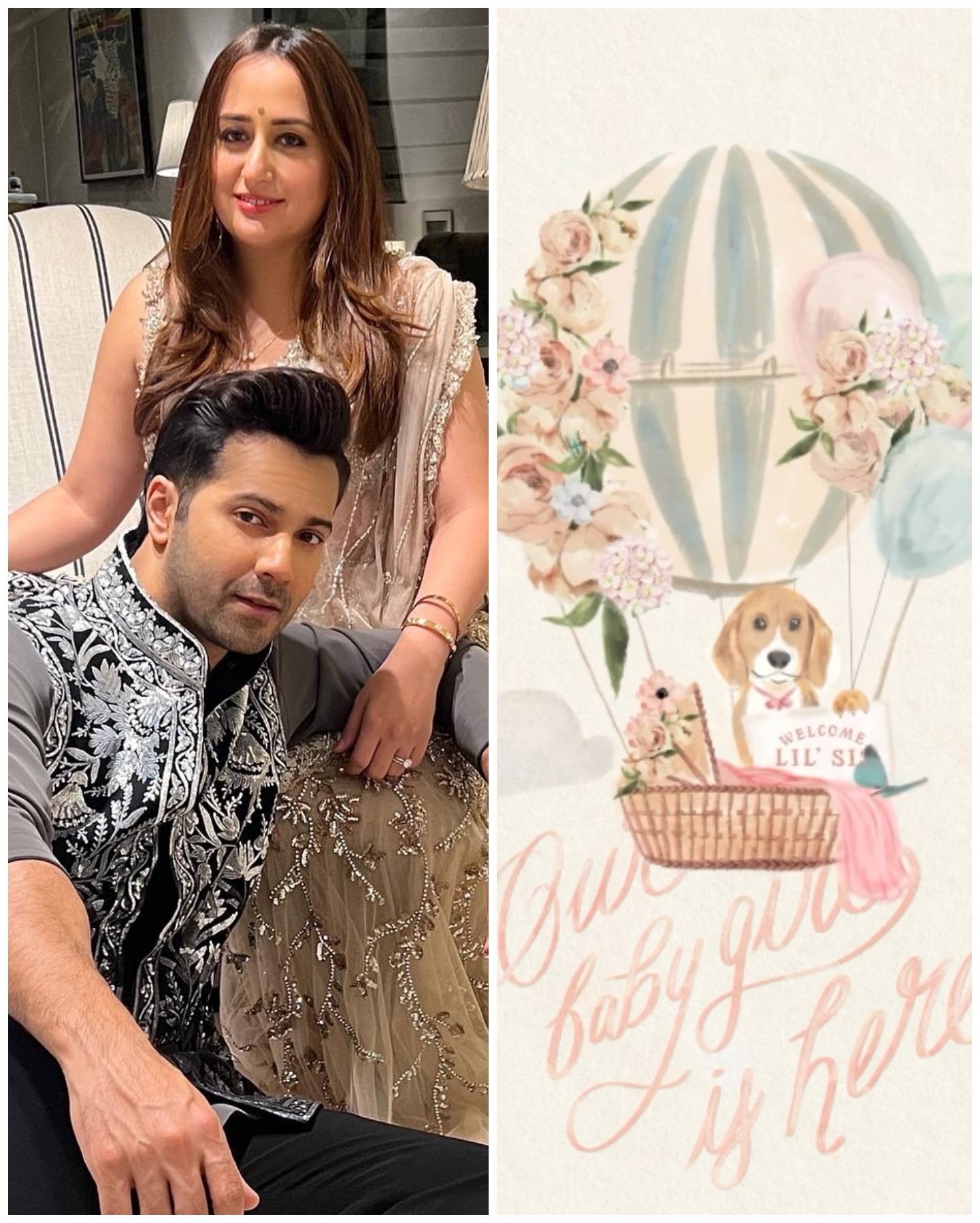 Varun Dhawan and Natasha Dalal blessed with a baby girl