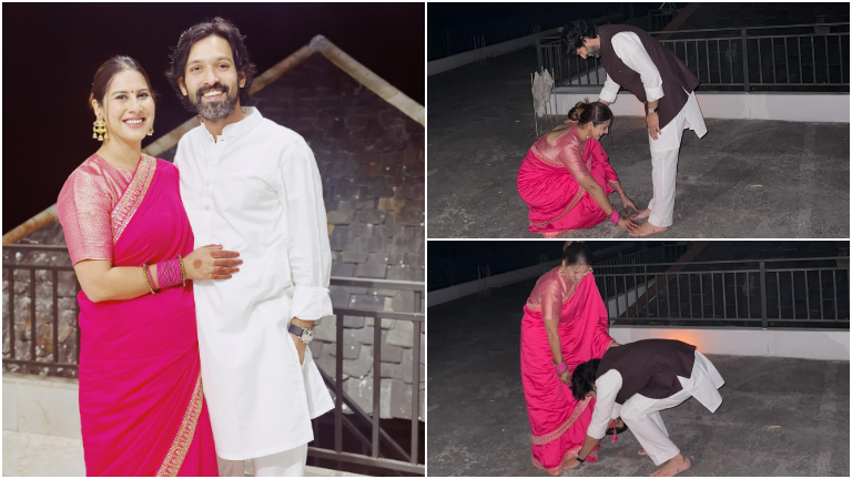 vikrant massey, vikrant massey wife, vikrant massey karwa chauth