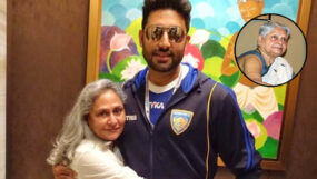 abhishek bachchan, grandmother,