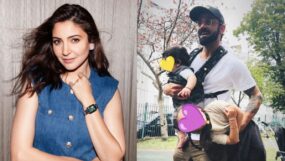 anushka sharma post sons Akaay first picture, anushka wishes virat kohli, anushka on virat kohli birthday, anushka sharma son akaay, daughter vamika,