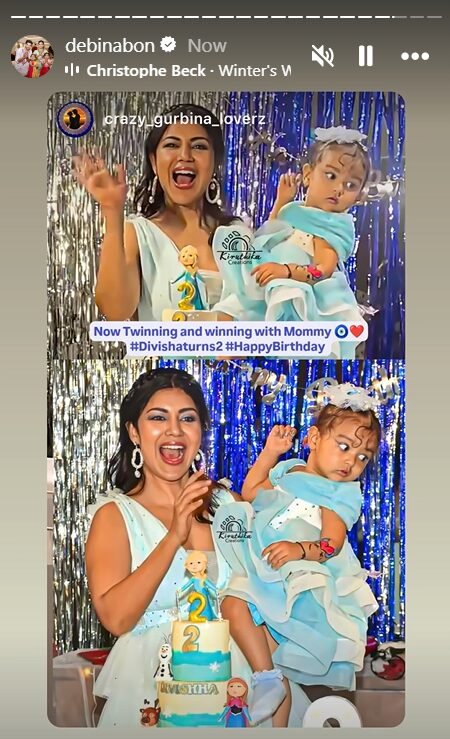 Debina-with-daughter-Divisha-on-her-birthday