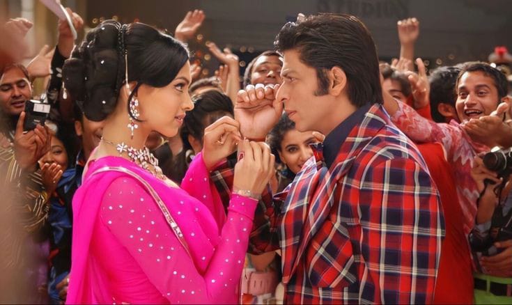 shah rukh khan, Deepika Padukone, shah rukh khan and Deepika Padukone, om shanti om, srk, Deepika, shah rukh khan, deepika debut,