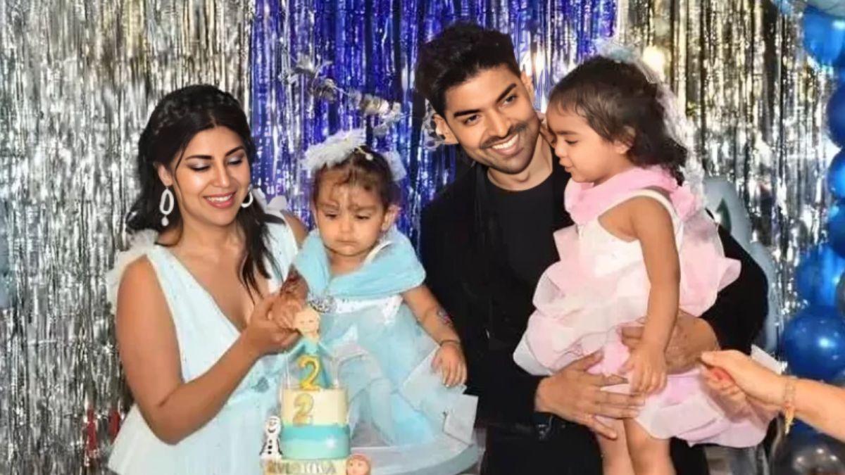 gurmeet choudhary, debina bonnerjee, divisha, divisha's 2nd birthday, birthday girl divisha, gurmeet and debina, gurmeet debina baby girl birthday,