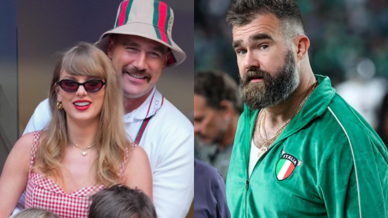 travis kelce, jason kelce, taylor swift,