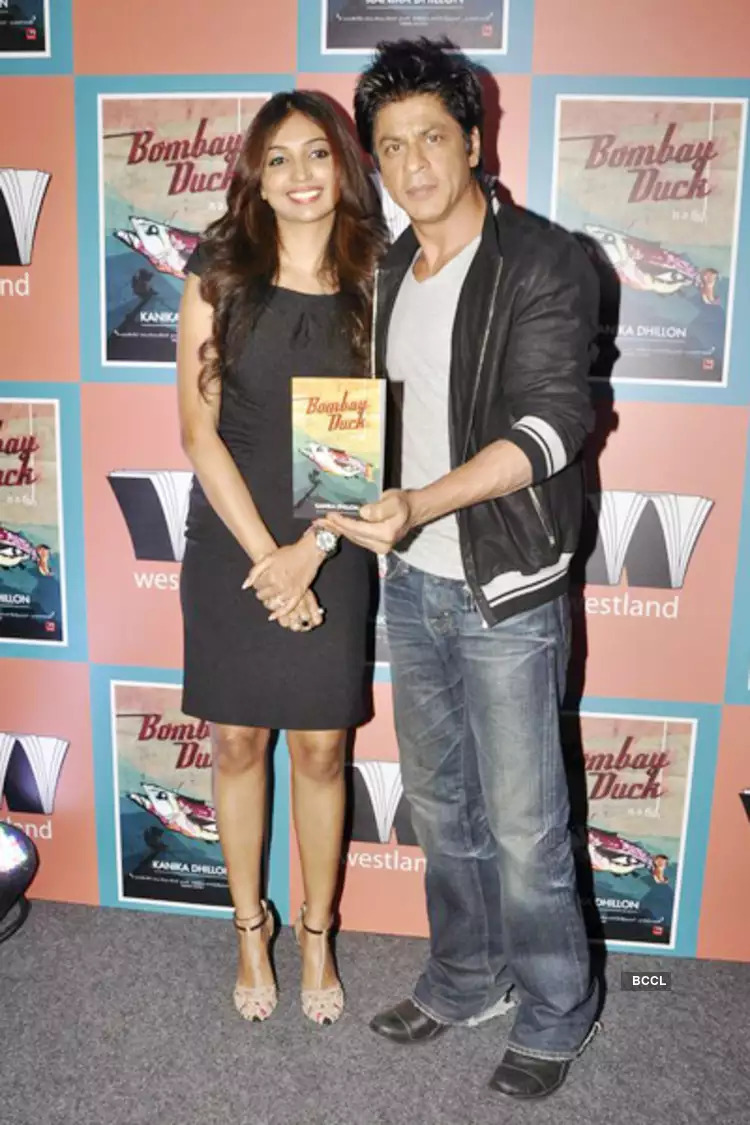 Kanika Dhillon with Shah Rukh Khan