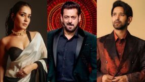 vikrant massey, raashii Khanna, bugg boss 18, vikrant and raashii in weekend ka vaar, salman khan,vikrant raashii to promote bigg boss 18,