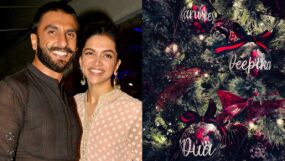 deepika padukone, ranveer singh, deepika, ranveer, christmas, dua, dua first christmas,