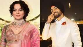 kangana ranaut, kangana, diljit dosanjh, diljit, punjabi singer,