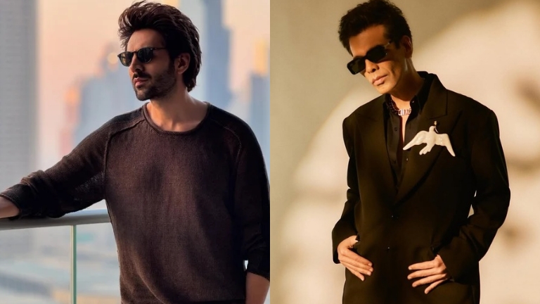 Kartik Aaryan, Karan Johar