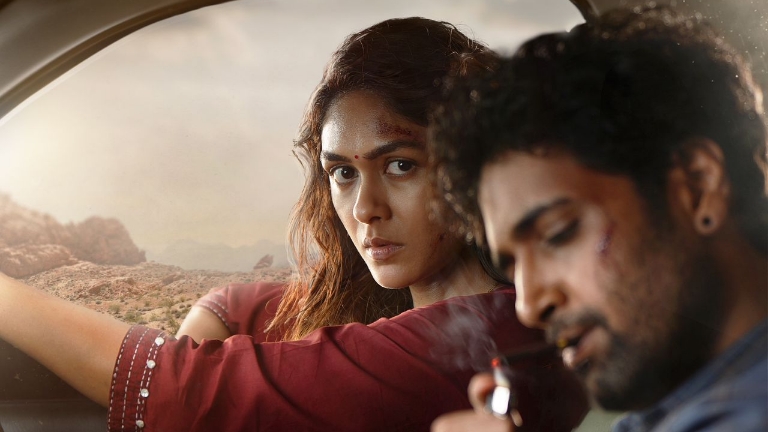 mrunal thakur, dacoit, adivi sesh