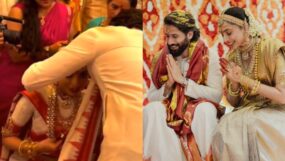 naga chaitanya, sobhita dulipala, mangalsutra ceremony,