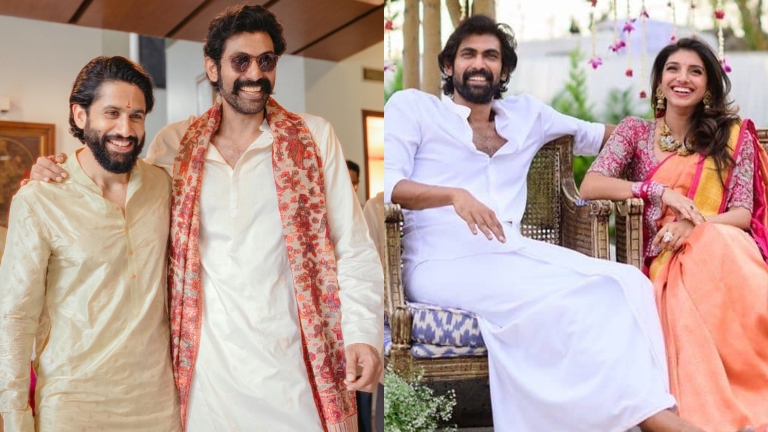 rana daggubati, miheeka, naga chaitanya,