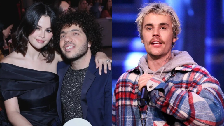 selena gomez, justin bieber, benny blanco,